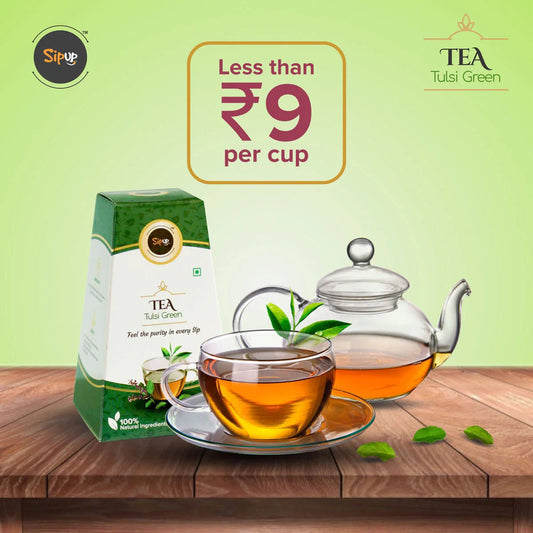 Benefits of Tulsi Herbal Tea - SipUp India